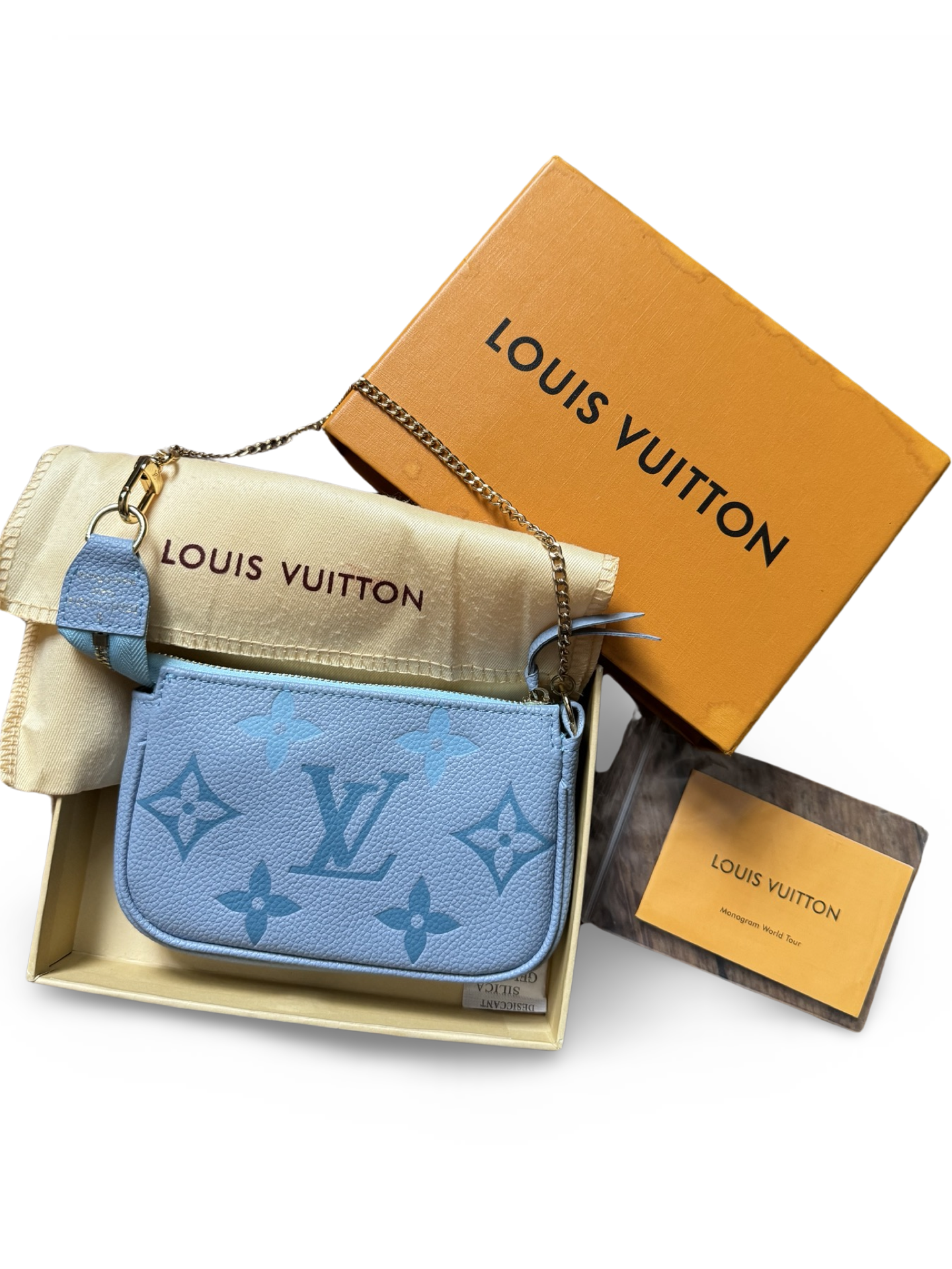 Louis Vuitton Denim Key Pouch