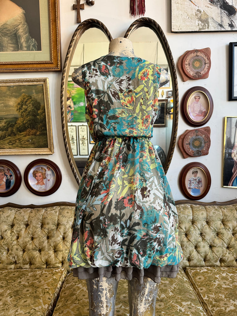 American Rag Floral Print Bubble Hem Mini Dress Size XS – Rumors Richmond
