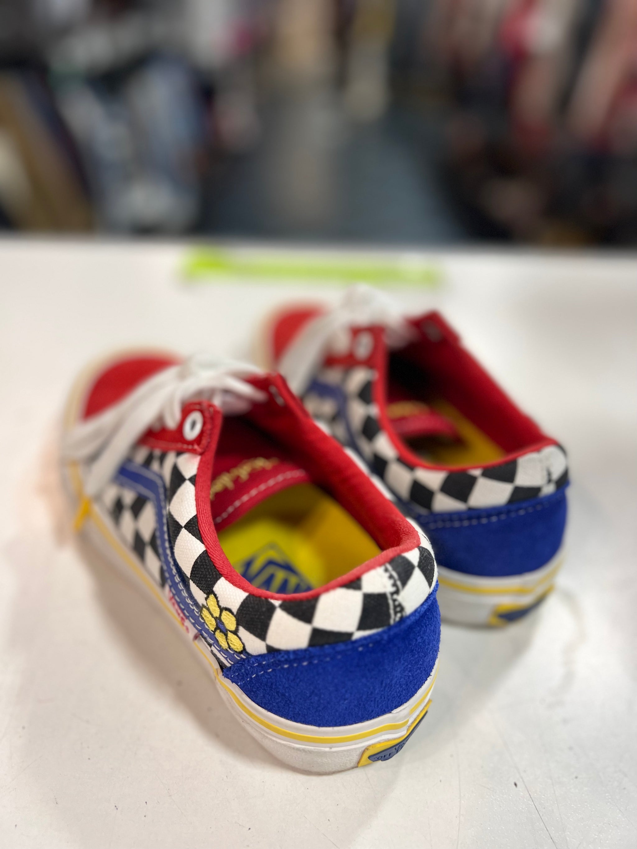Vans Pro Old School Brighton Zeuner Blue Red Yellow  display picture 2