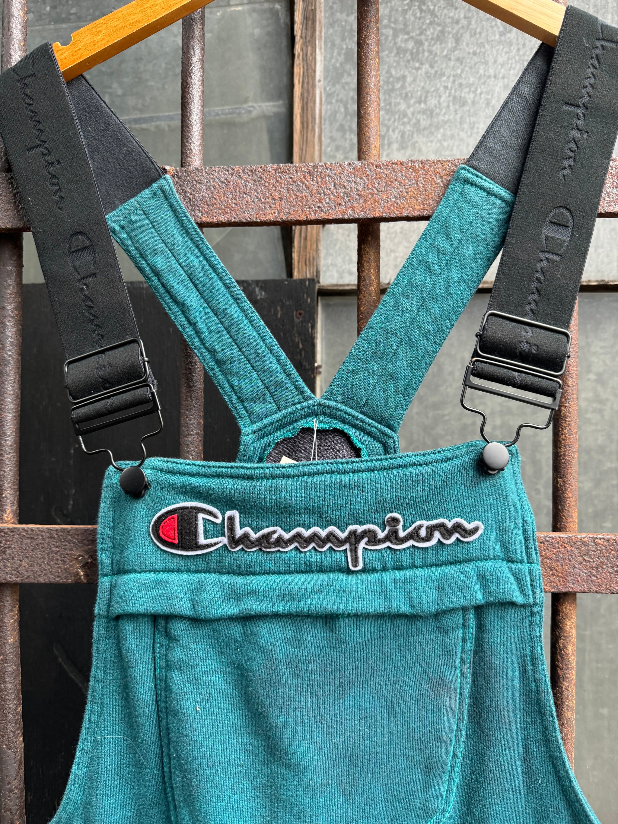 Champion denim overalls fashion