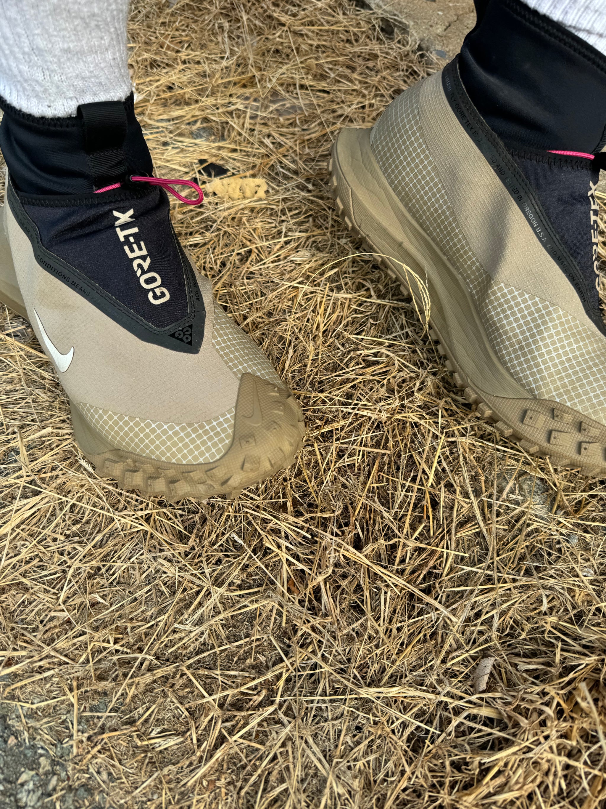 Acg Mountain Fly On Feet Nike ACG Fly Goretex Khaki Railframe