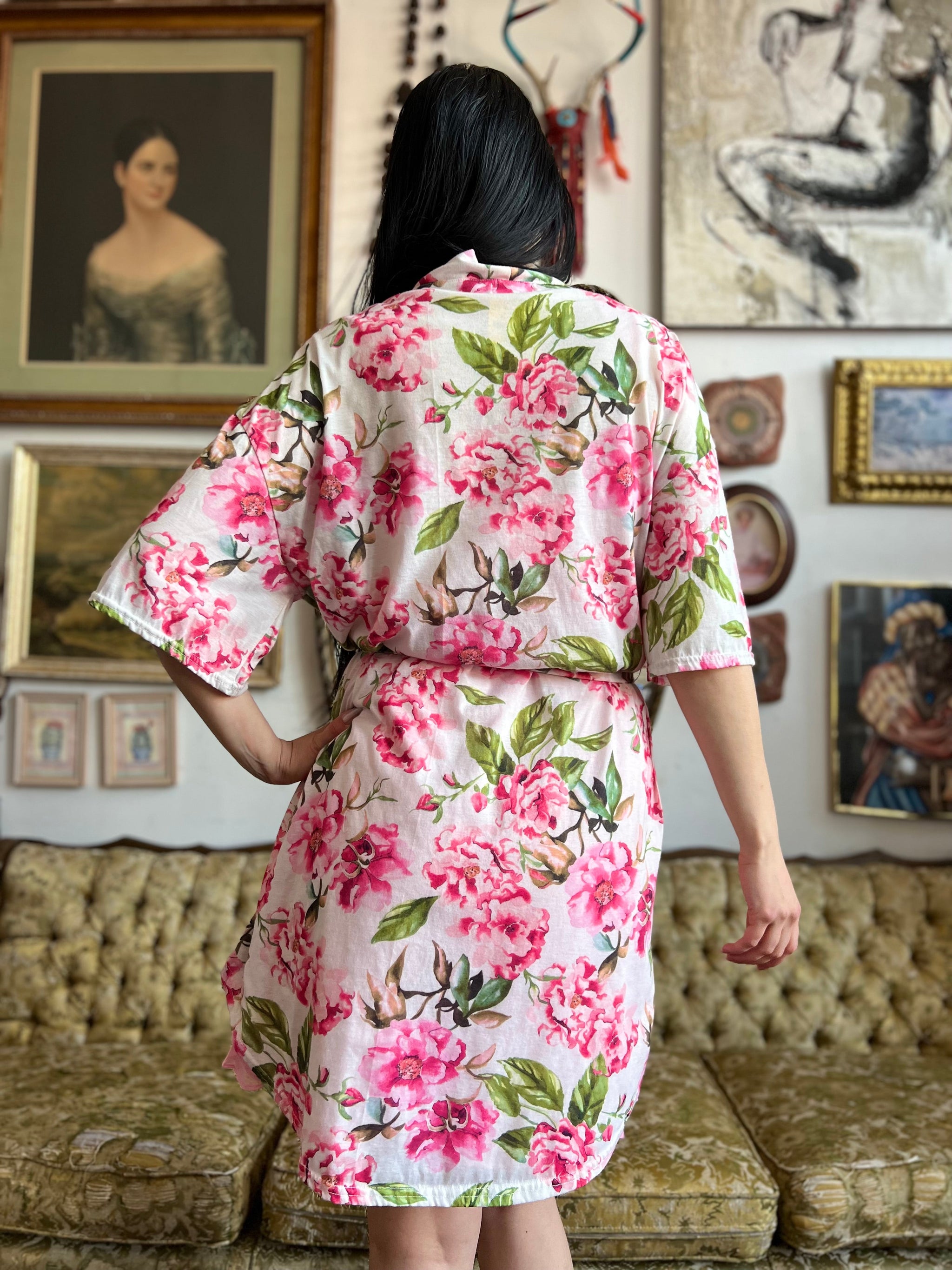 Floral mumu hotsell