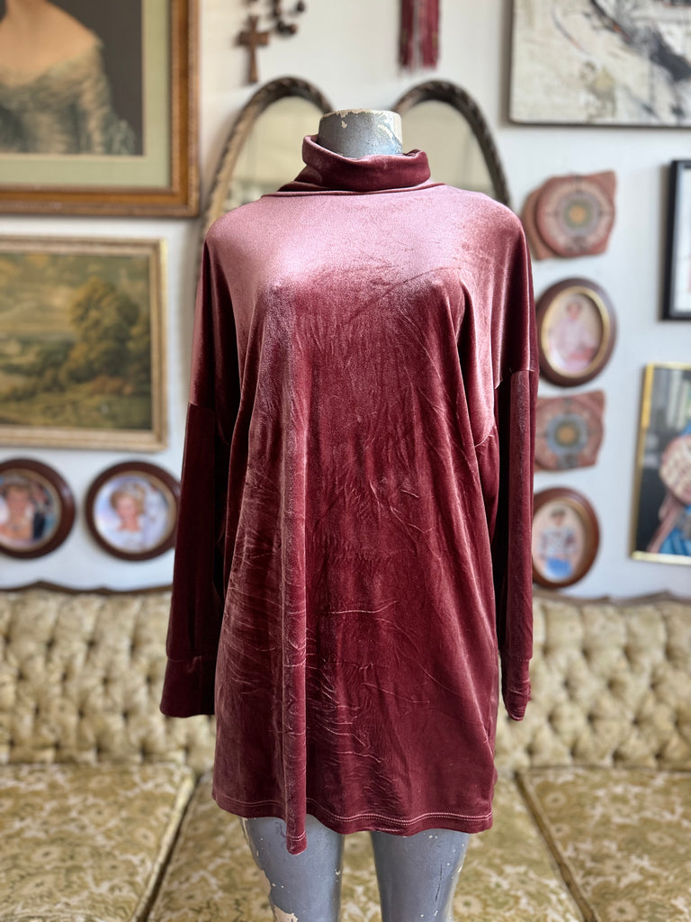urban outfitters pink velvet dress Urban Outfitters pink velvet mini dress. Perfect